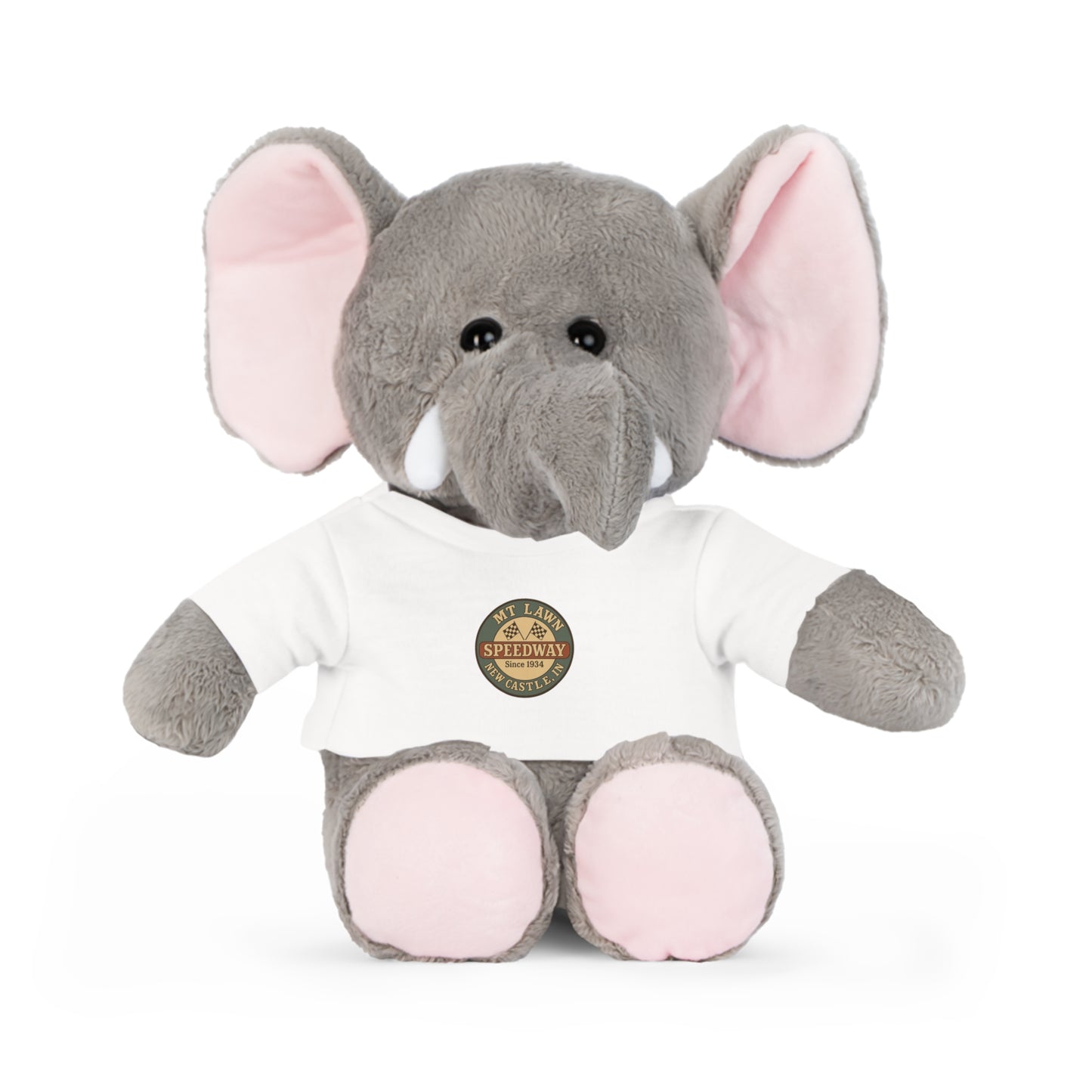 Mt Lawn Plush Toy with Custom T-Shirt