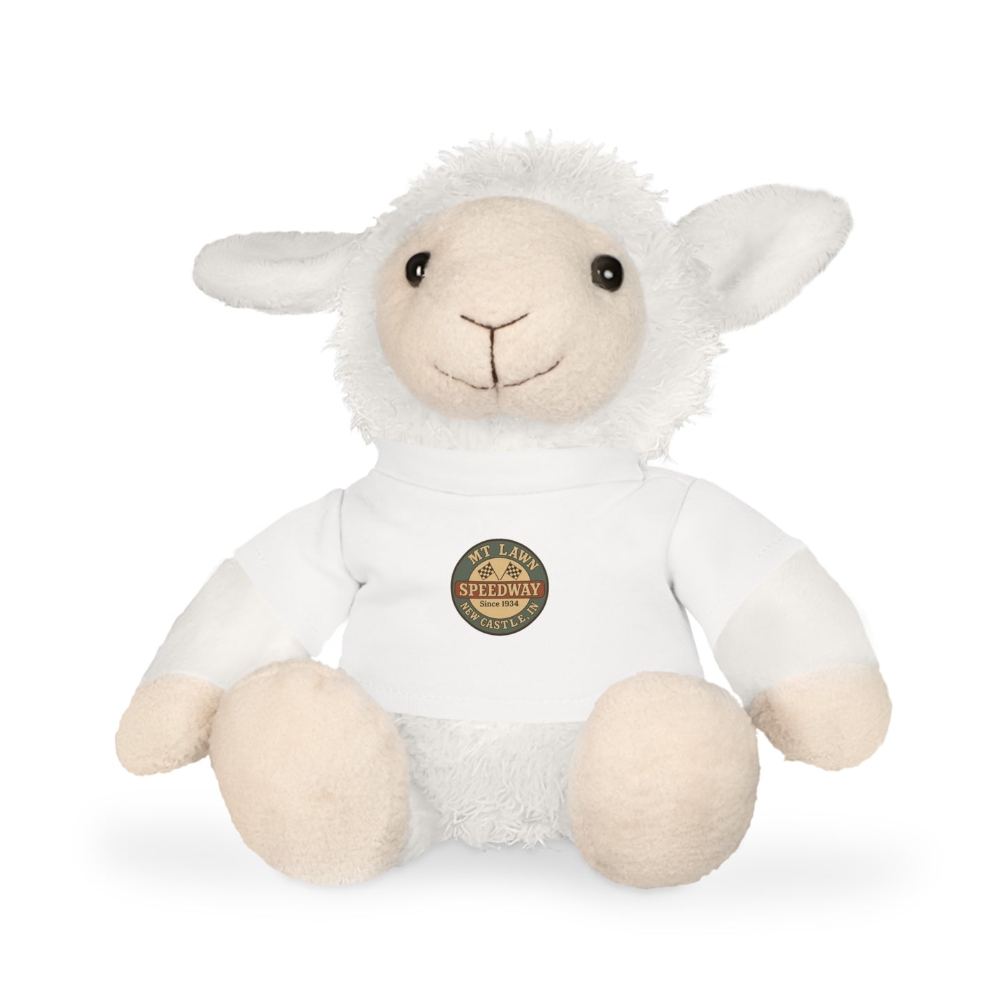 Mt Lawn Plush Toy with Custom T-Shirt