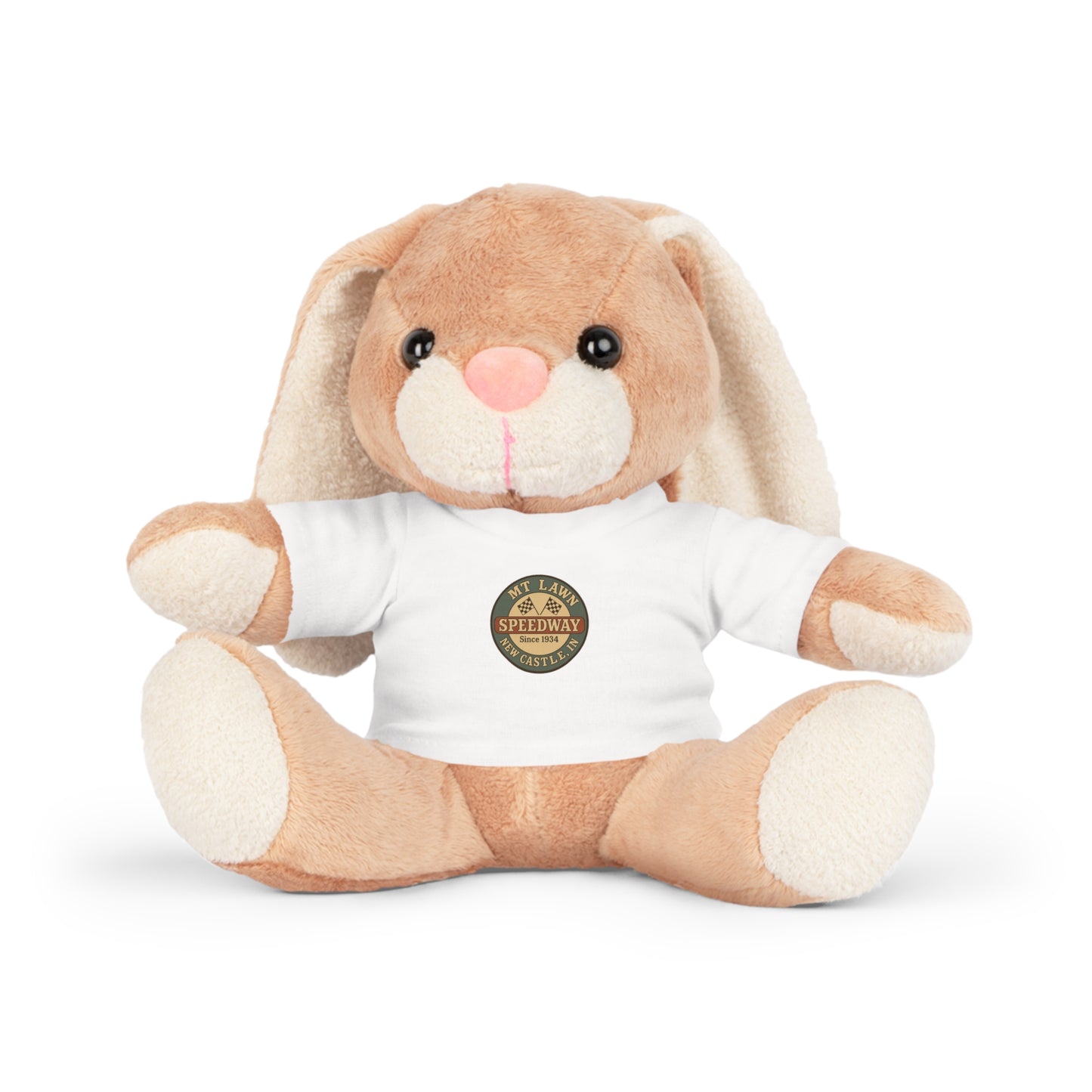 Mt Lawn Plush Toy with Custom T-Shirt