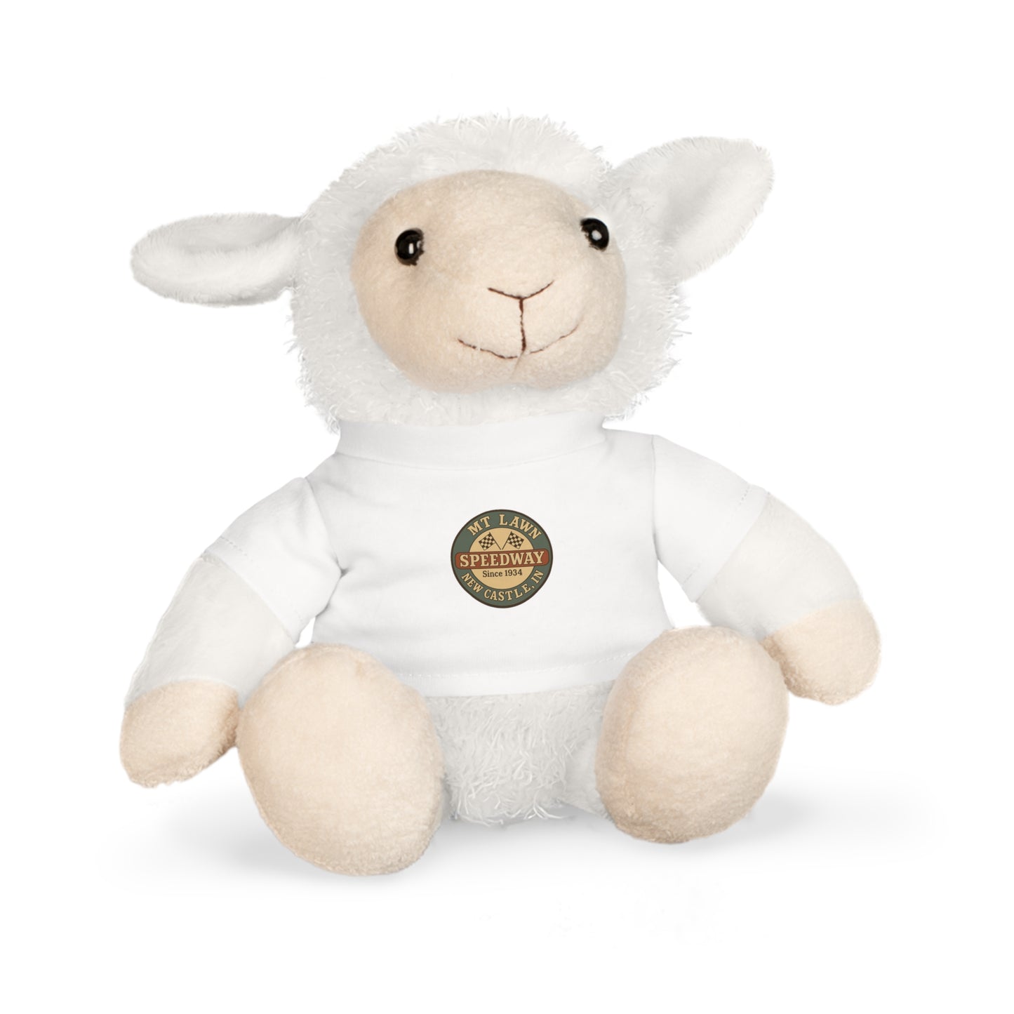 Mt Lawn Plush Toy with Custom T-Shirt