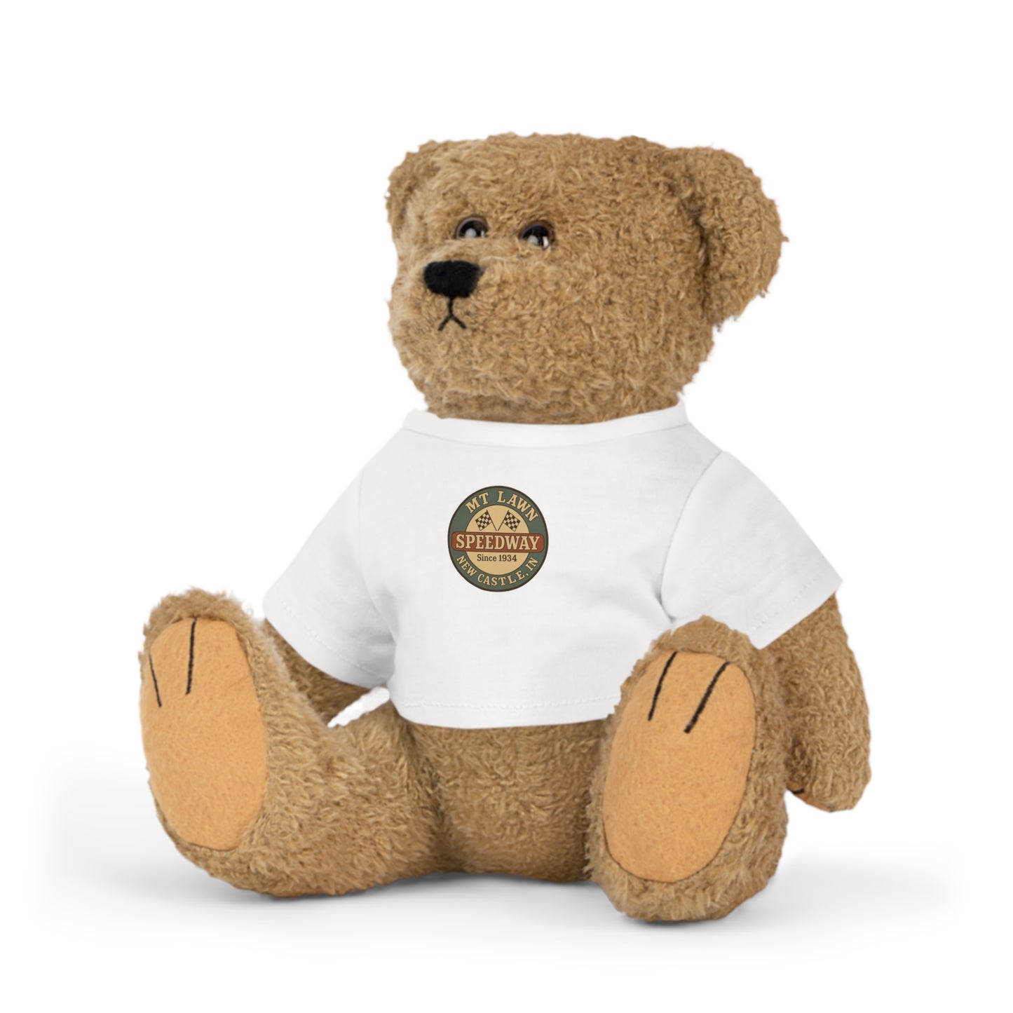 Mt Lawn Plush Toy with Custom T-Shirt