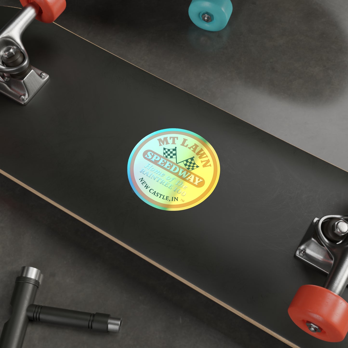 Mt Lawn Holographic Sticker