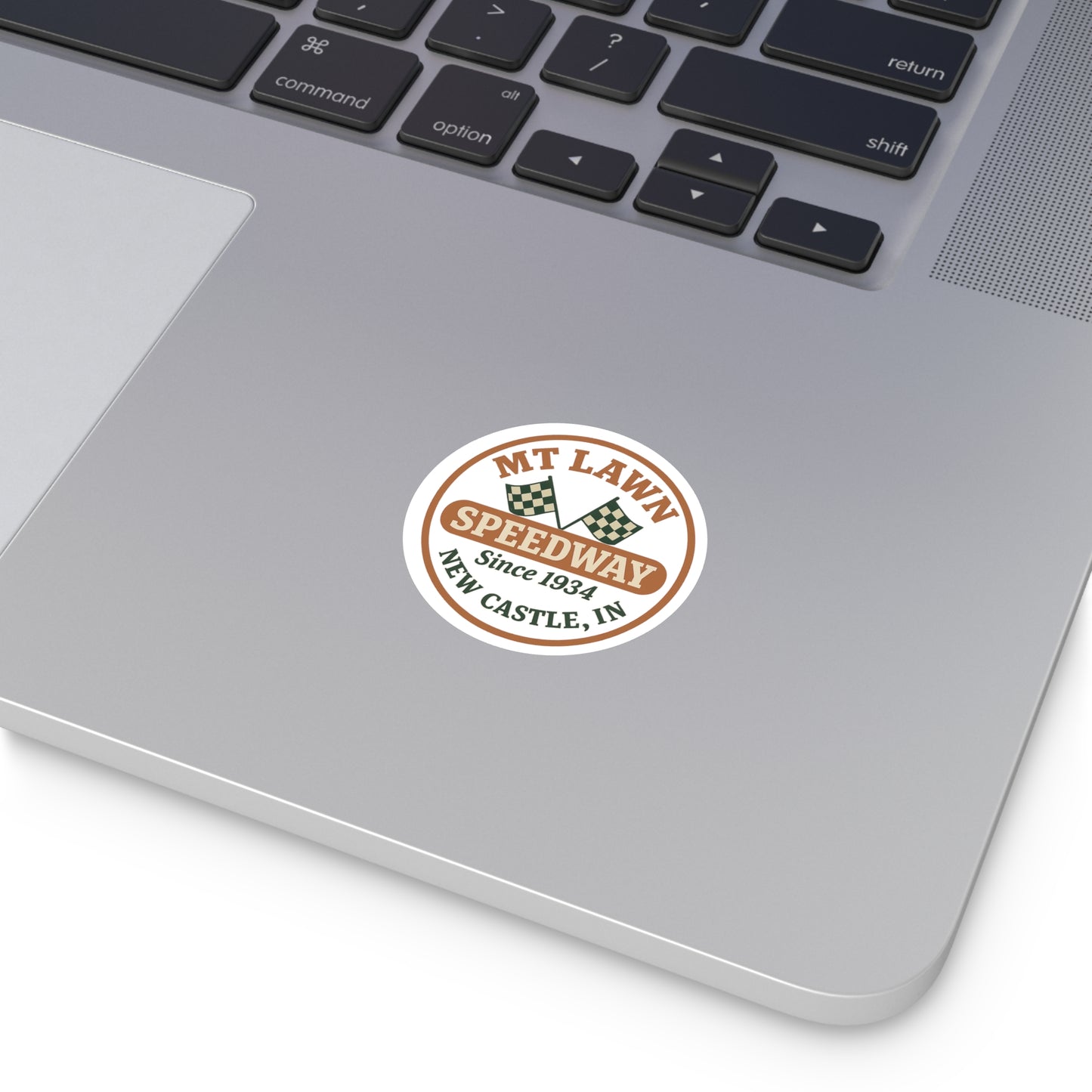 Mt Lawn Speedway Round Stickers