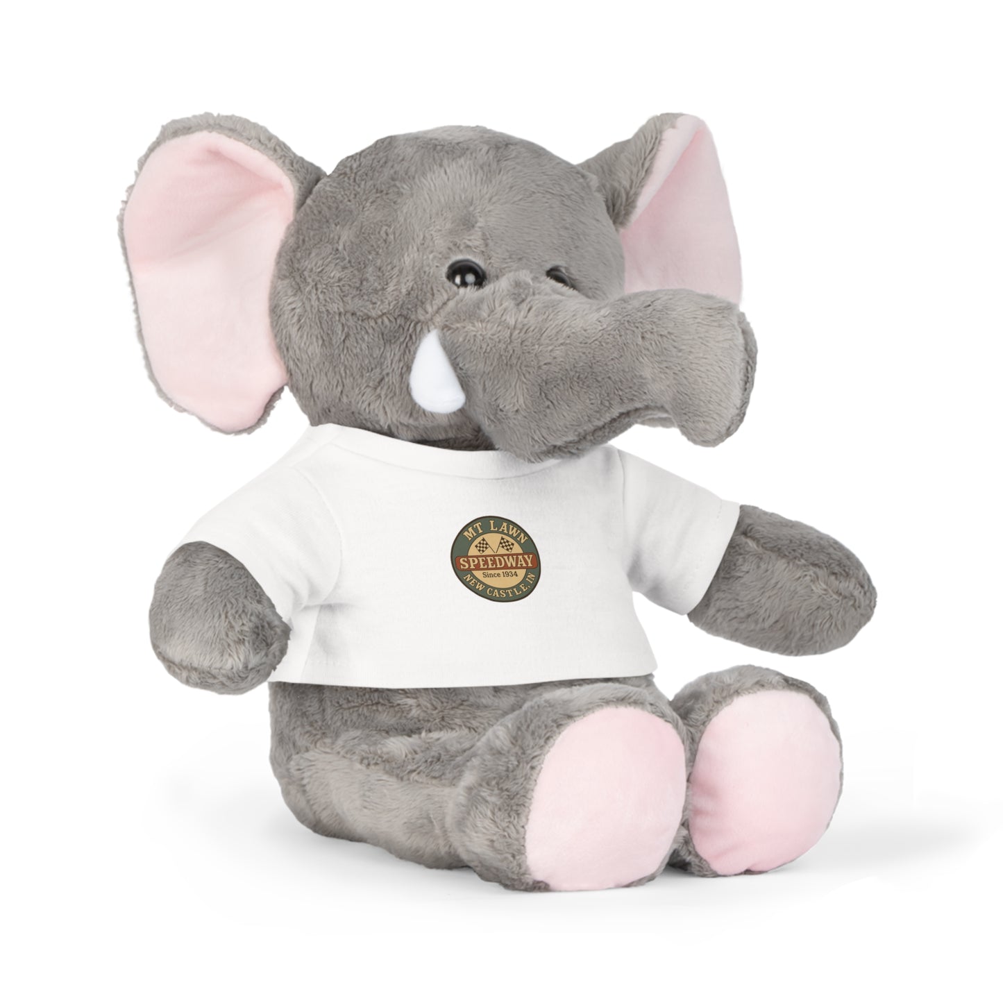 Mt Lawn Plush Toy with Custom T-Shirt