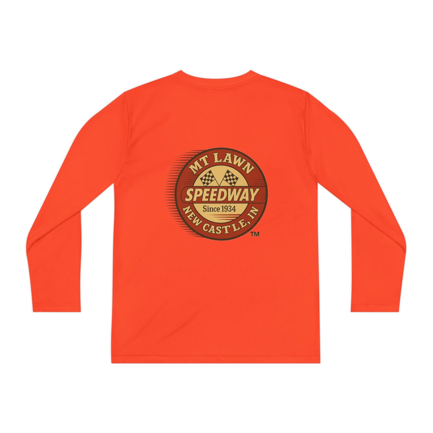 Youth Long Sleeve Mt Lawn Speed Tee, Sports Shirt for Kids