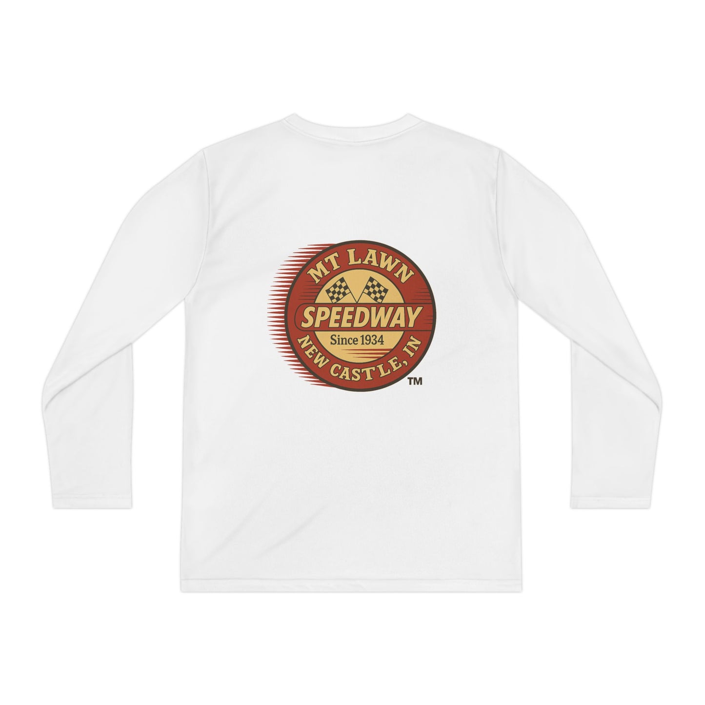 Youth Long Sleeve Mt Lawn Speed Tee, Sports Shirt for Kids
