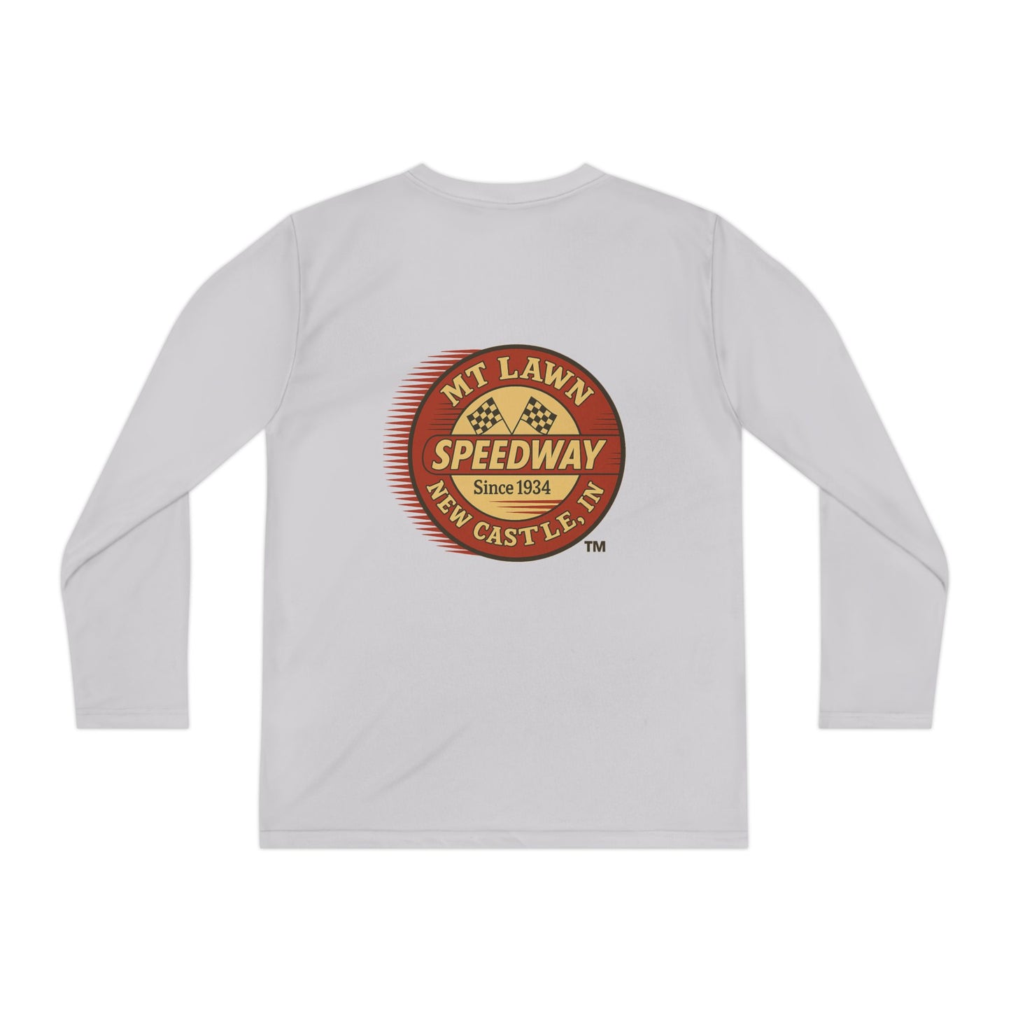 Youth Long Sleeve Mt Lawn Speed Tee, Sports Shirt for Kids