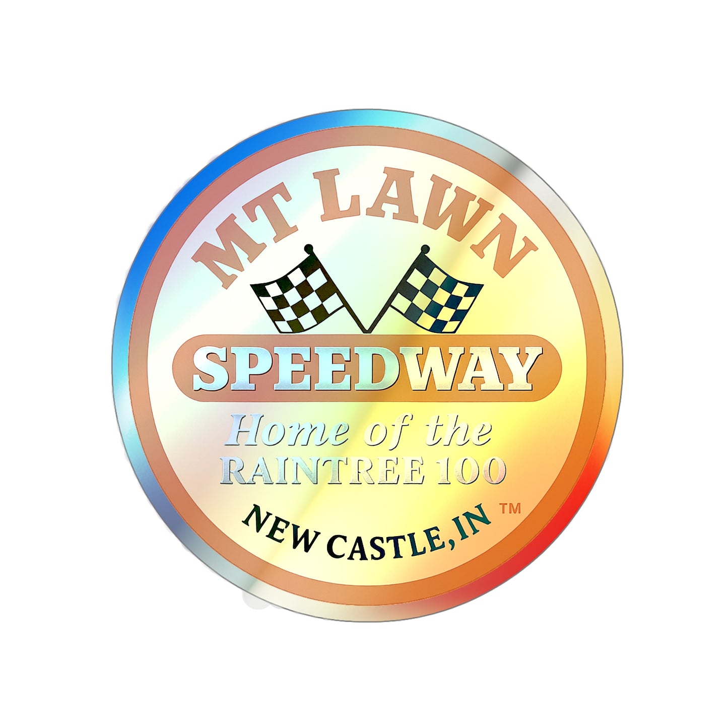 Mt Lawn Holographic Sticker