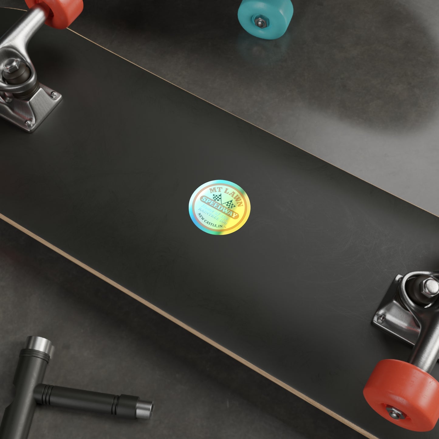 Mt Lawn Holographic Sticker