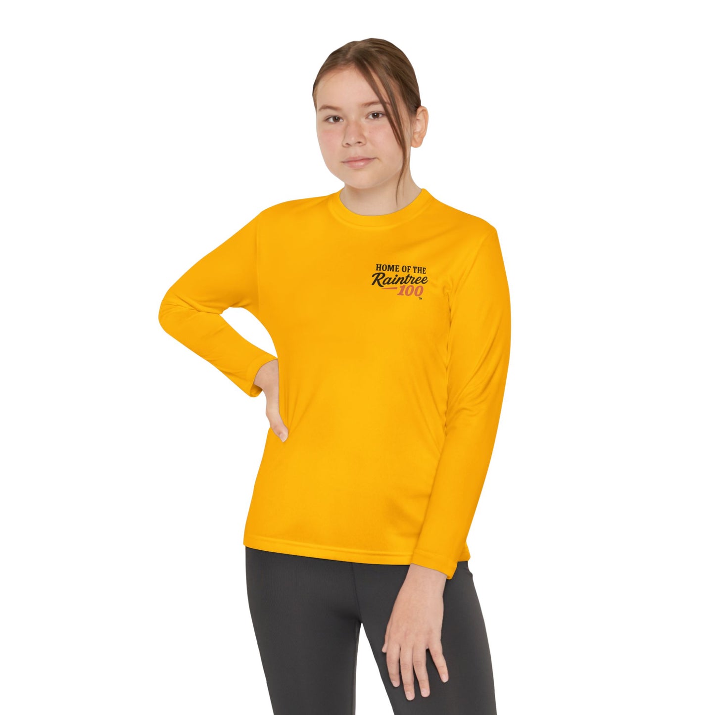 Youth Long Sleeve Mt Lawn Speed Tee, Sports Shirt for Kids