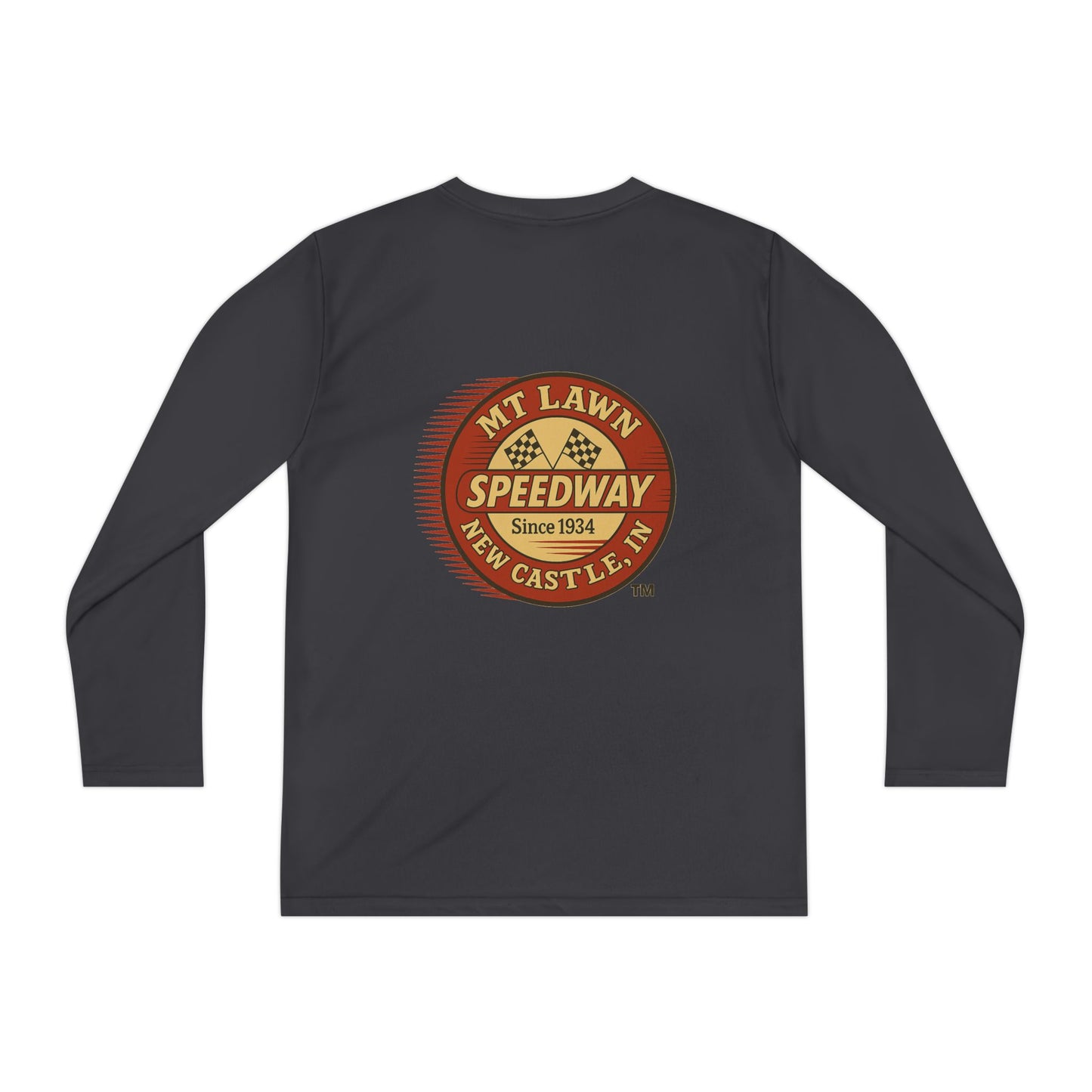 Youth Long Sleeve Mt Lawn Speed Tee, Sports Shirt for Kids