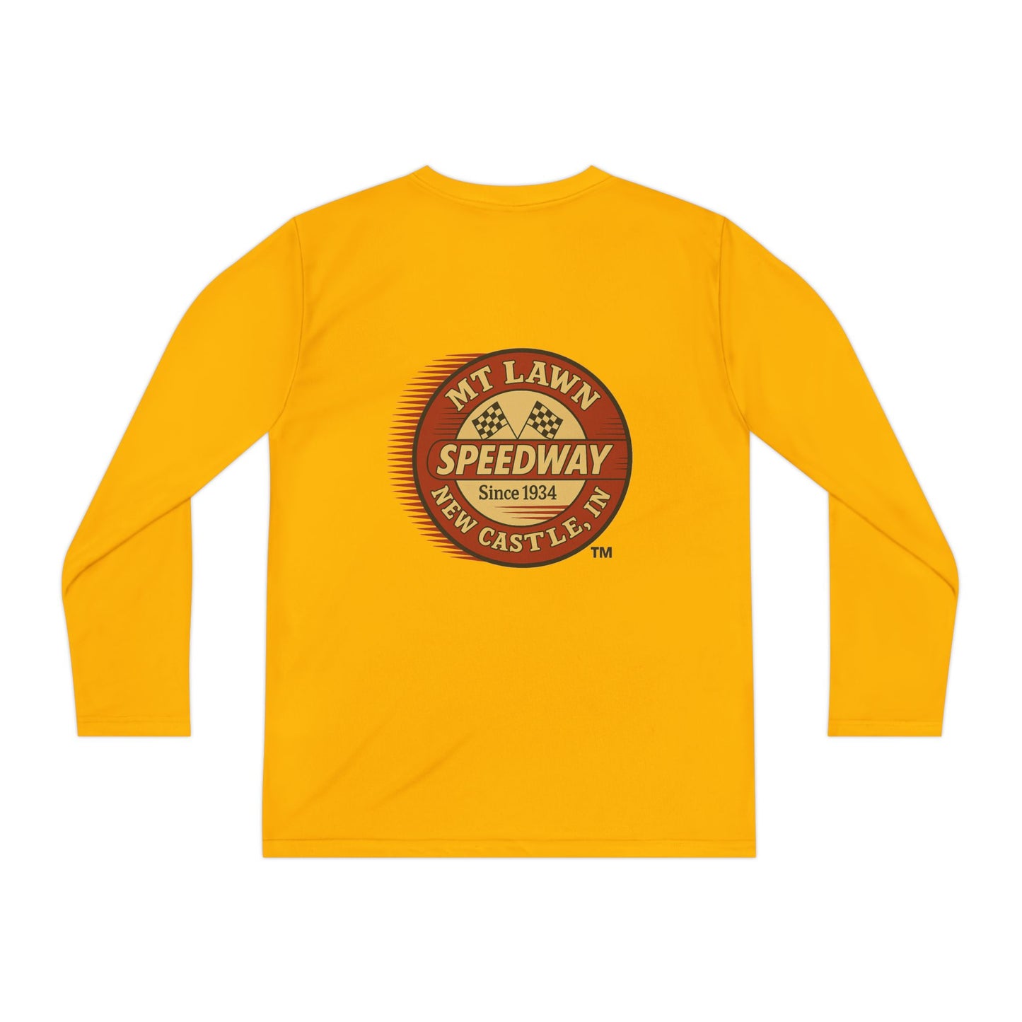 Youth Long Sleeve Mt Lawn Speed Tee, Sports Shirt for Kids