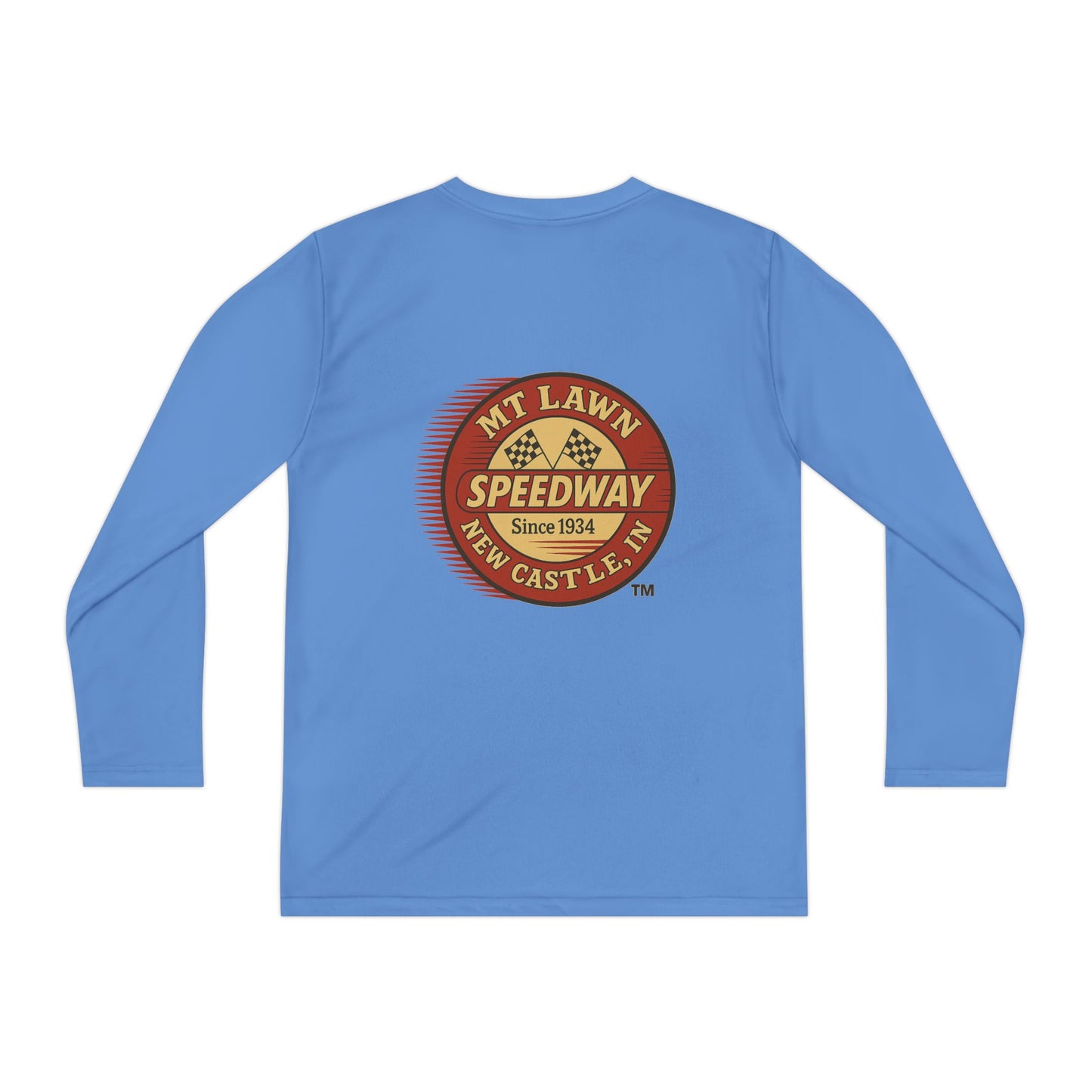 Youth Long Sleeve Mt Lawn Speed Tee, Sports Shirt for Kids