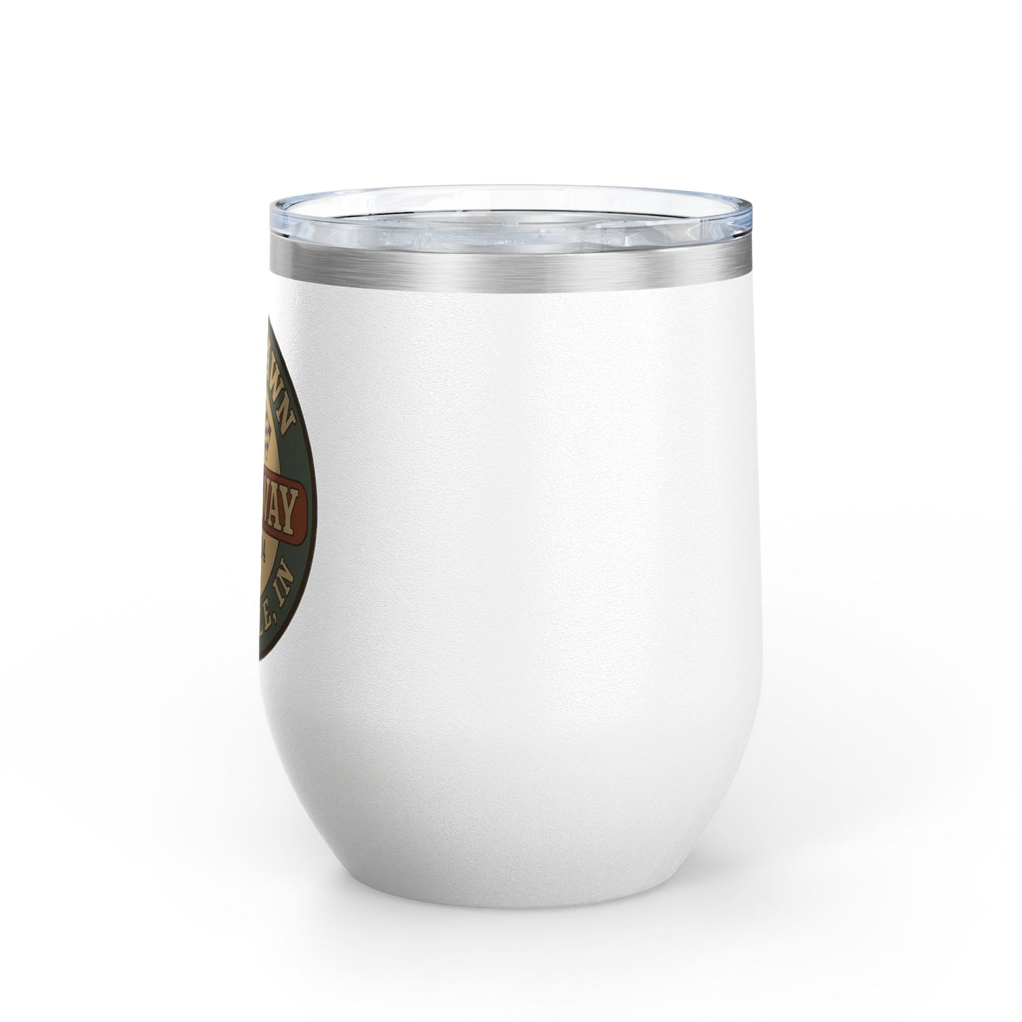 Mt Lawn Speedway Wine Tumbler, 12oz