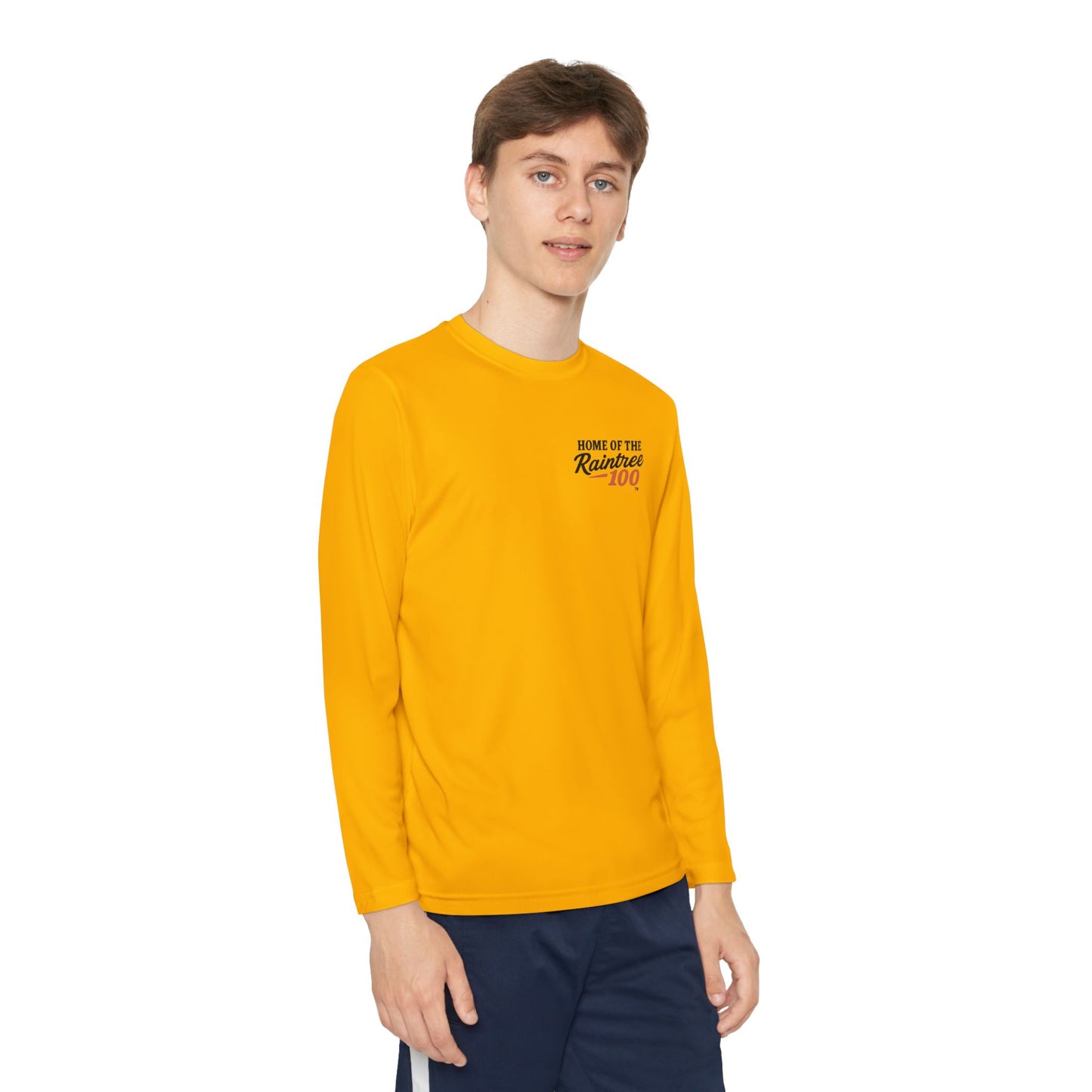 Youth Long Sleeve Mt Lawn Speed Tee, Sports Shirt for Kids