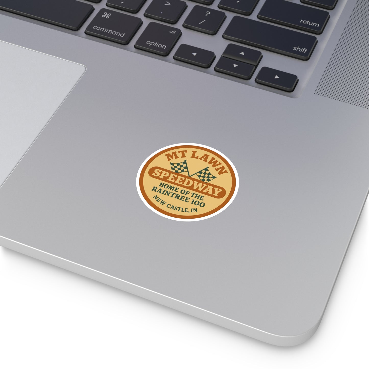 Raintree 1 Vintage Speedway Round Stickers