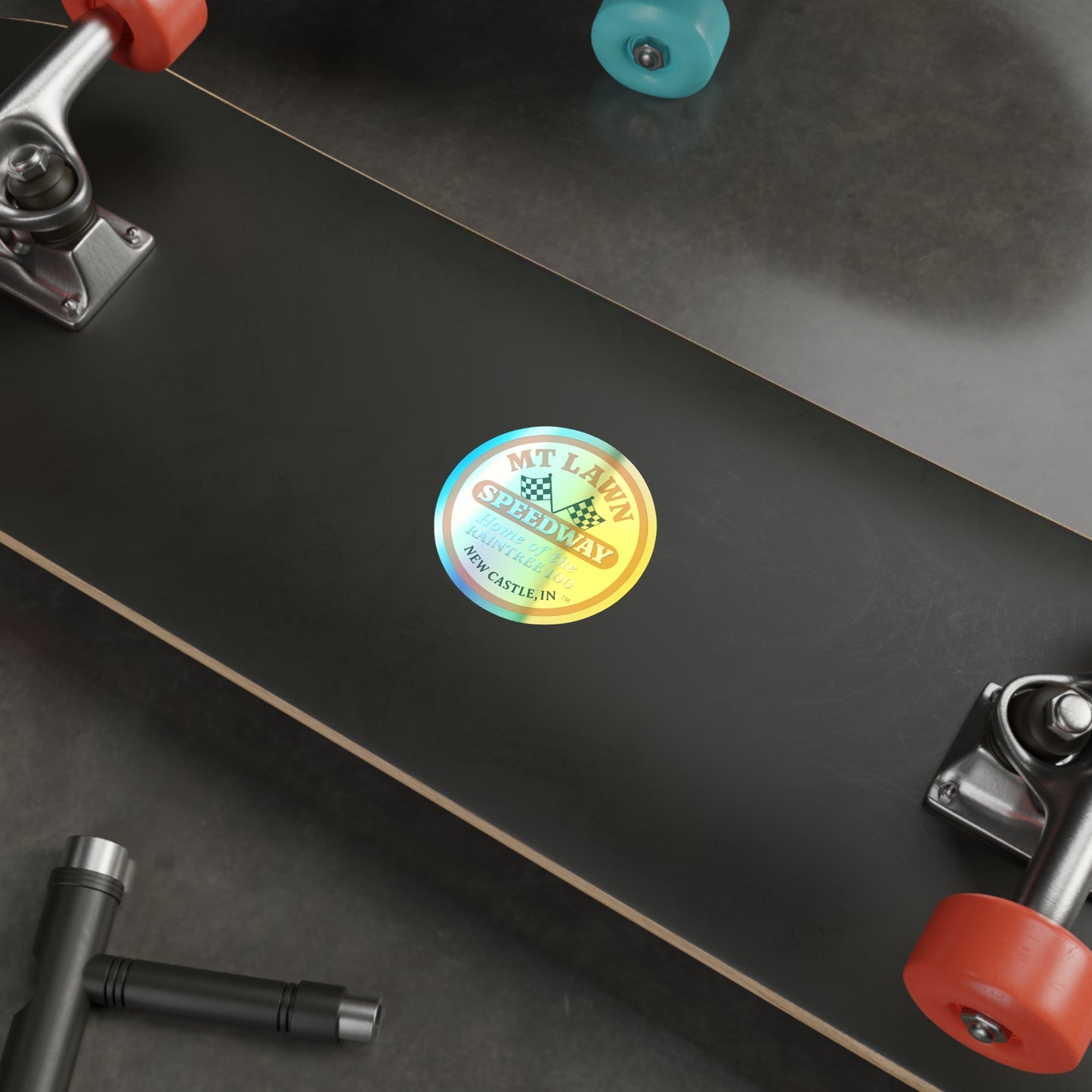 Mt Lawn Holographic Sticker