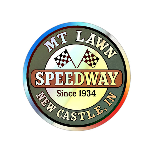 Mt Lawn Vintage Holographic Sticker