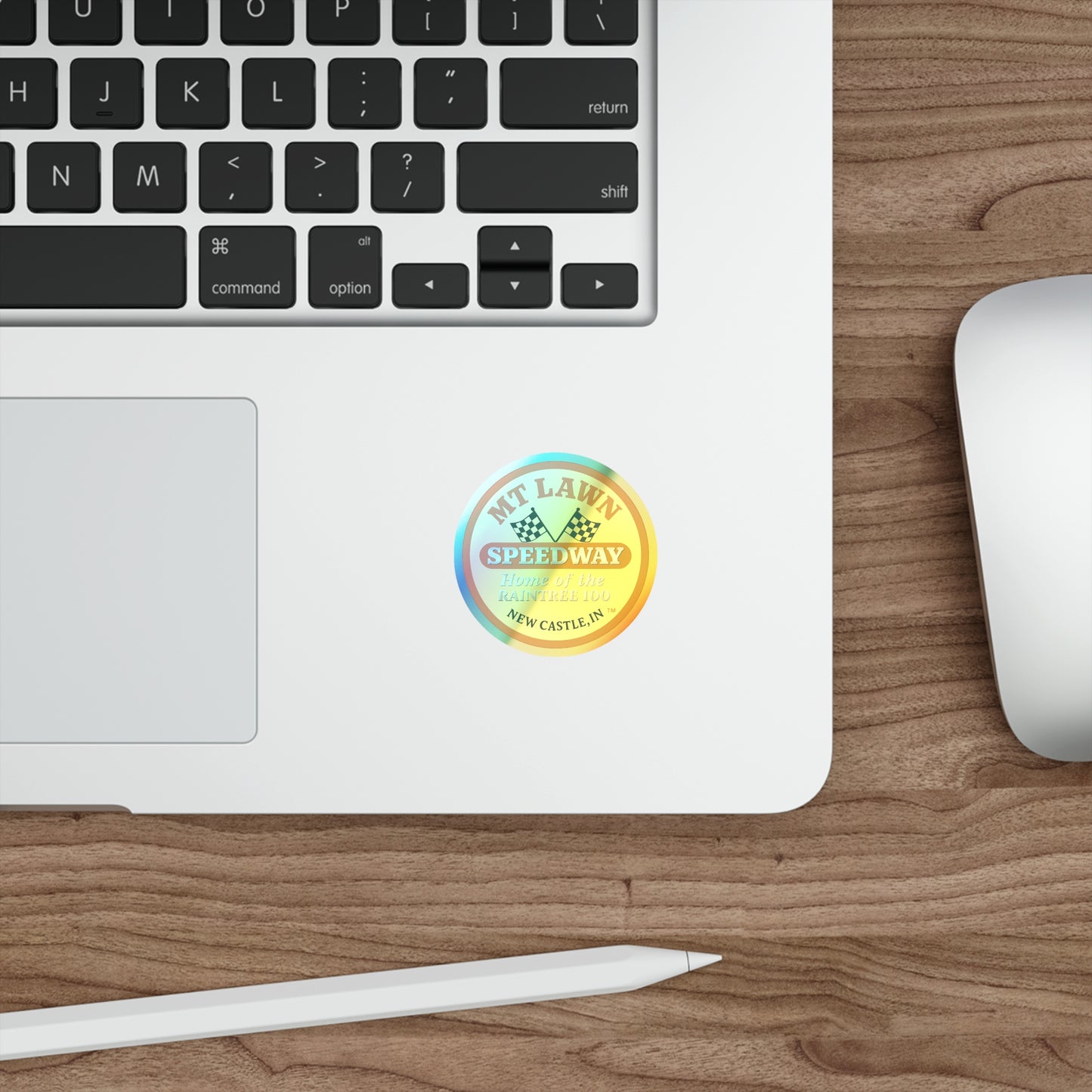 Mt Lawn Holographic Sticker